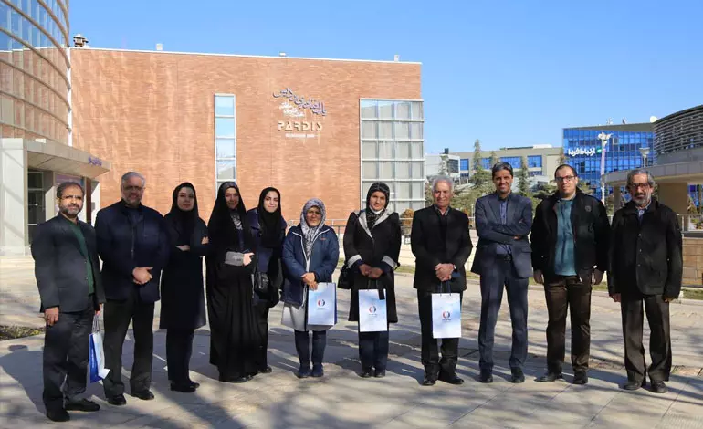 Sharif University of Technology Faculty Members Tour Pardis Technology Park